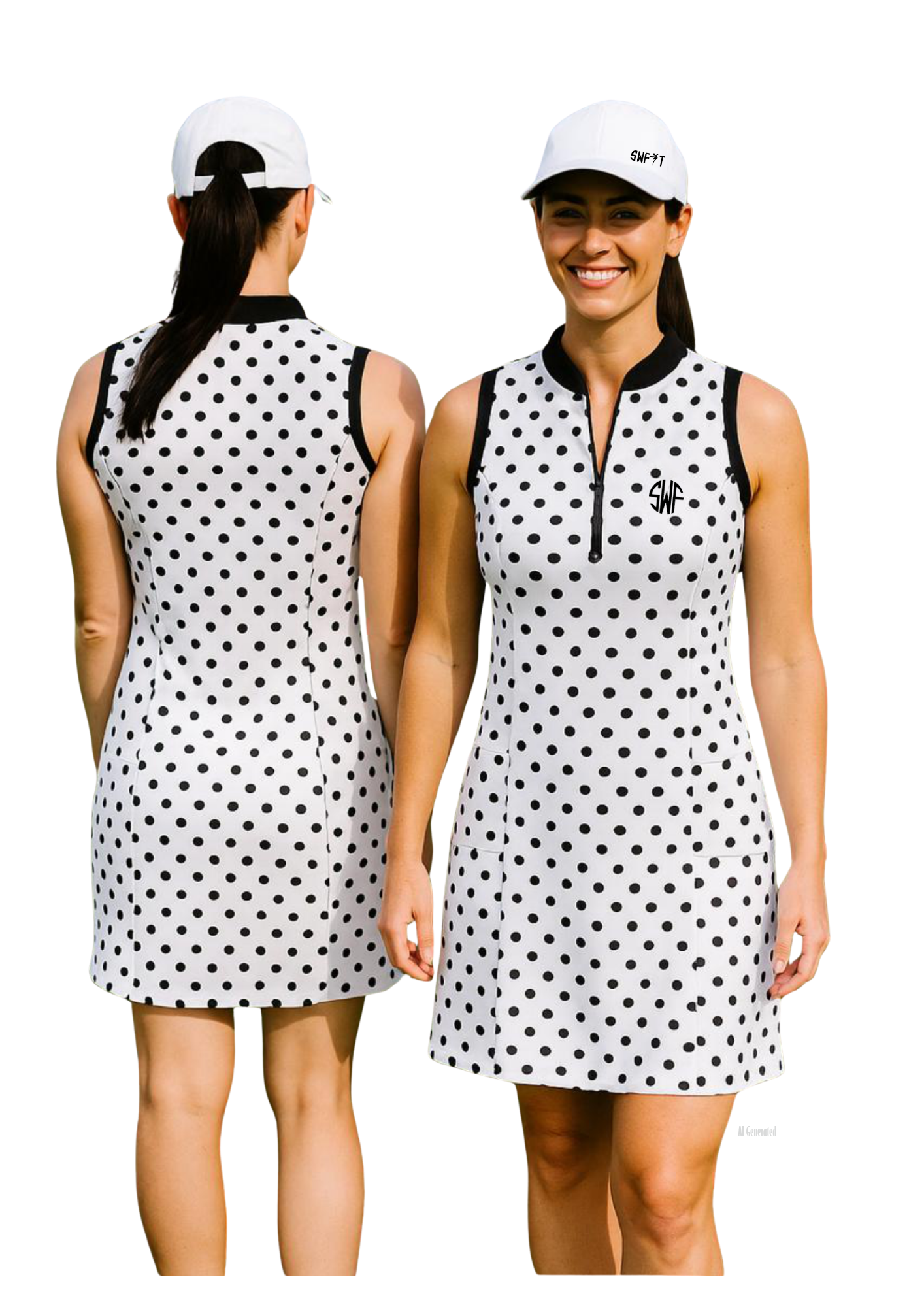 Polka Swing Dress